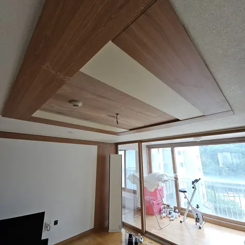 안양 천장합판교체 시공 완료