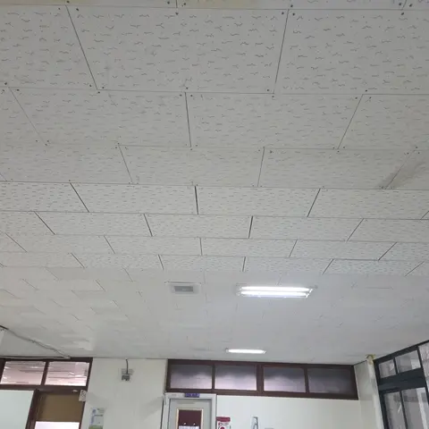 수원에 천장텍스교체 시공 완료